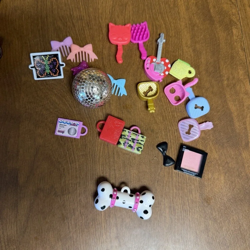LOL Surprise Doll Accessories Toy Lot Pets Bags Boxes Disco Ball Hats Mixed Lot